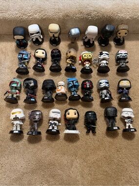 Star Wars Toy Collectible Figures - Assorted Characters